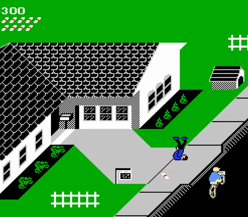 Игра Денди Paperboy