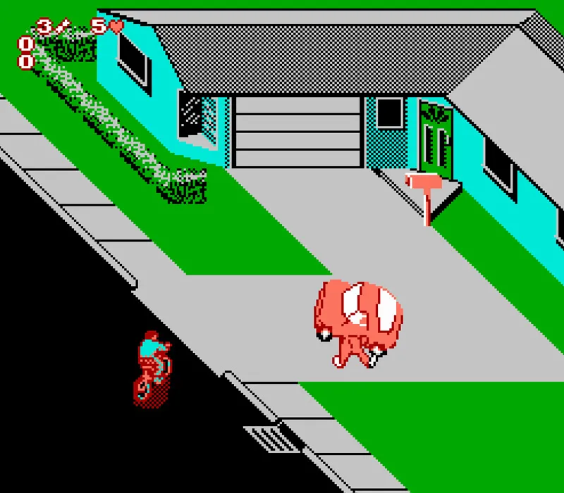 Игра Денди Paperboy 2