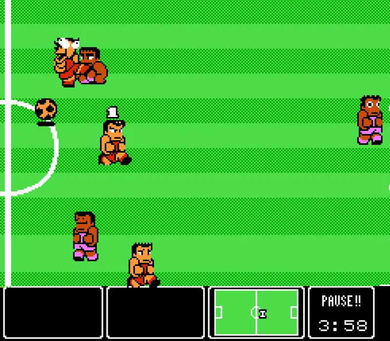 Игра Nintendo World Cup Денди