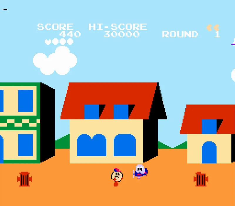Игра Денди Pac-Land