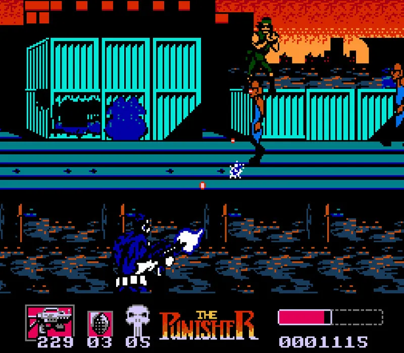 Игра The Punisher Денди