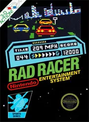 Игра Rad Racer NES