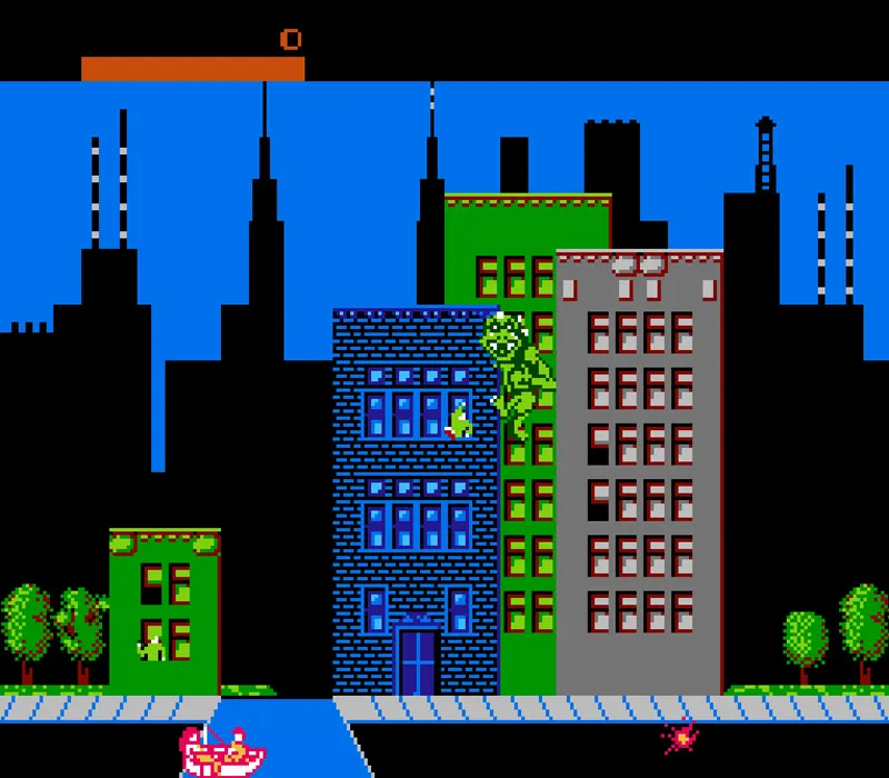 Игра Rampage Денди